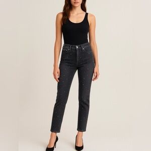 Alice + Olivia - "Good" High-Rise Skinny Jean